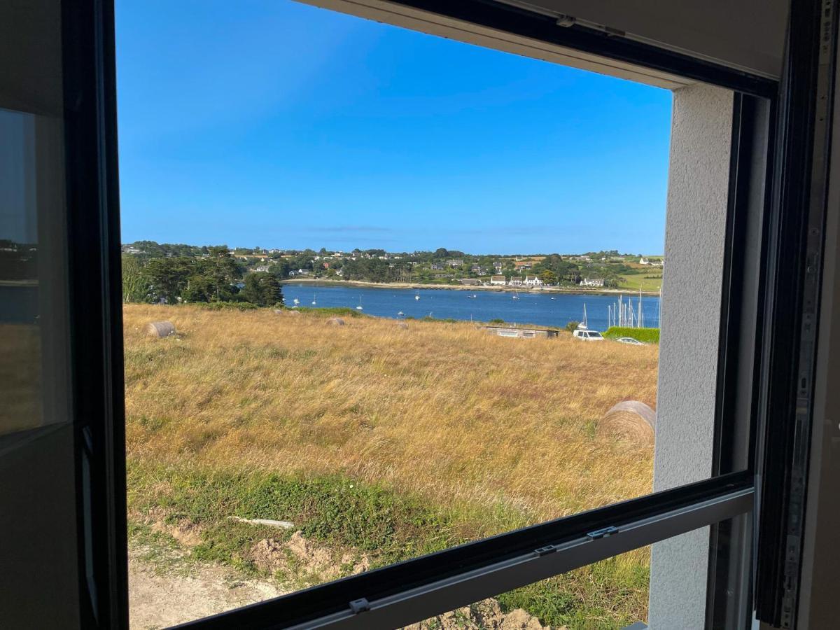 Ty Nevez - Jolie Maison Neuve Avec Petite Vue Mer Saint-Pabu  Екстер'єр фото