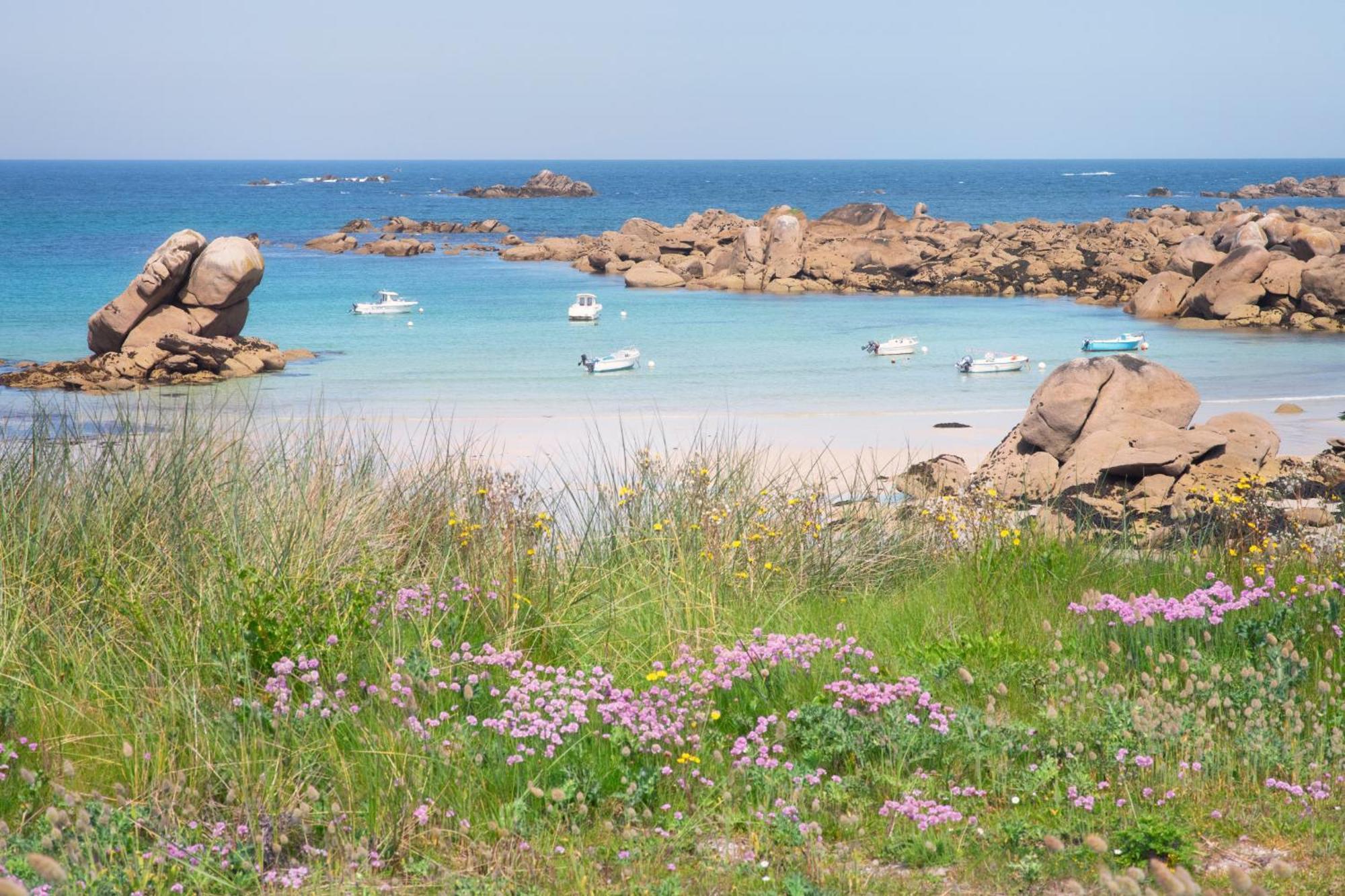 Ty Nevez - Jolie Maison Neuve Avec Petite Vue Mer Saint-Pabu  Екстер'єр фото