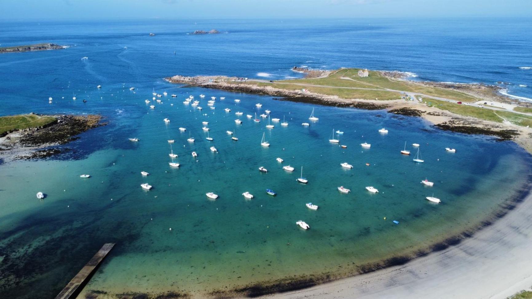 Ty Nevez - Jolie Maison Neuve Avec Petite Vue Mer Saint-Pabu  Екстер'єр фото