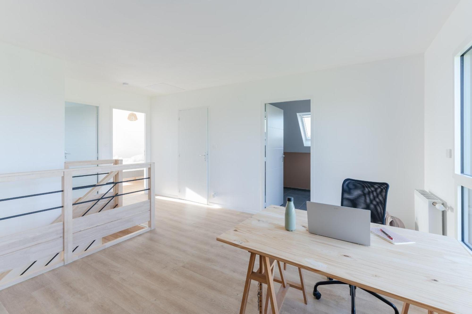 Ty Nevez - Jolie Maison Neuve Avec Petite Vue Mer Saint-Pabu  Екстер'єр фото