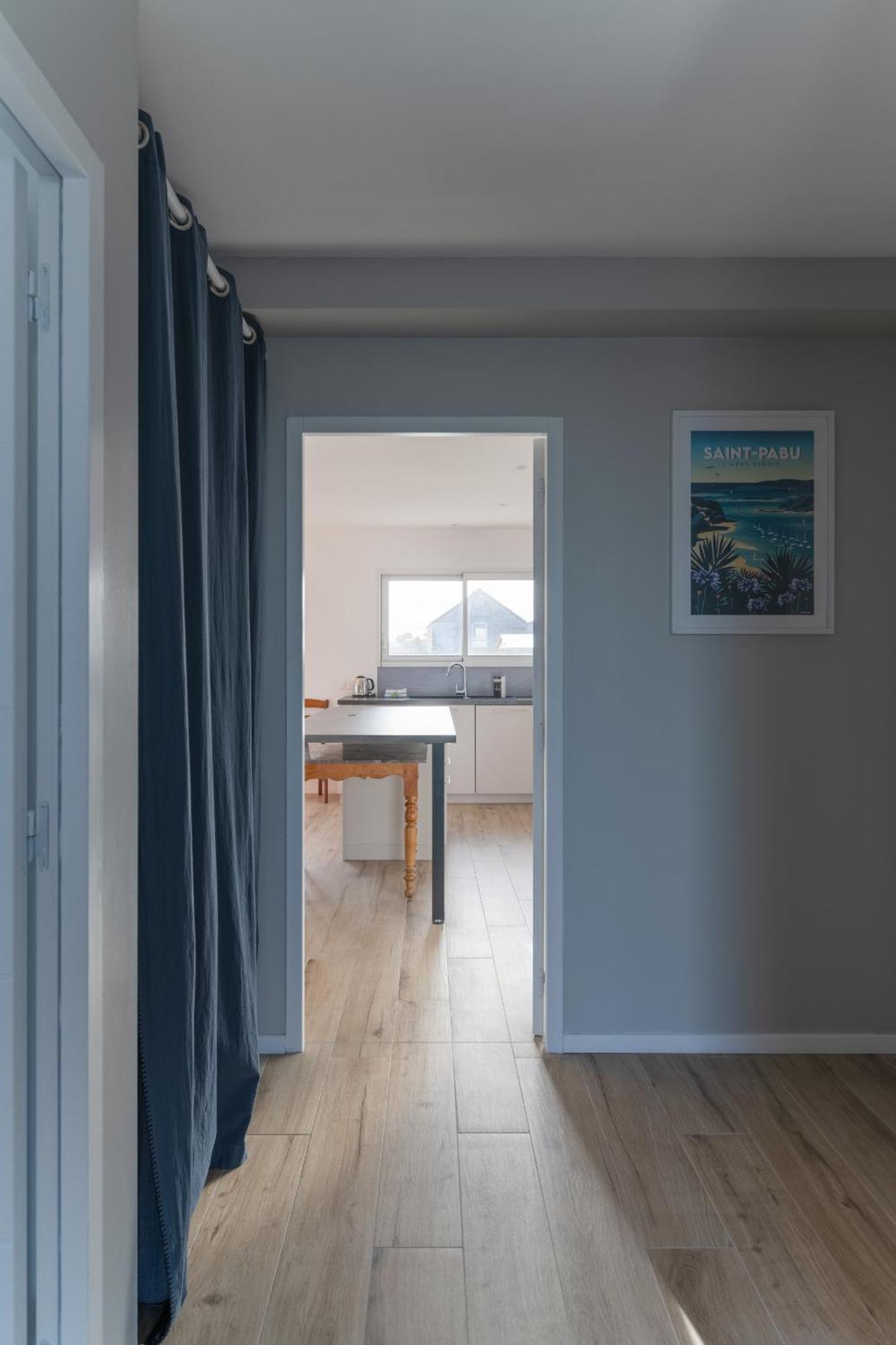 Ty Nevez - Jolie Maison Neuve Avec Petite Vue Mer Saint-Pabu  Екстер'єр фото